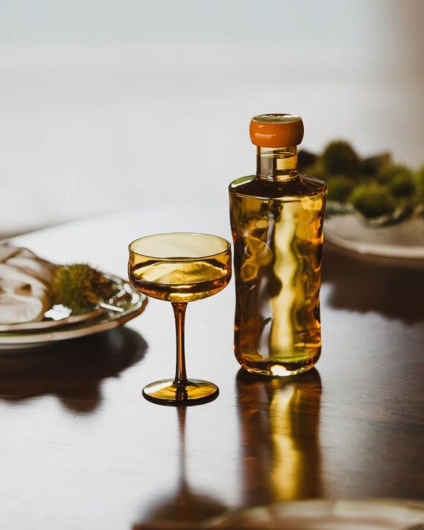 Paveau Waterfles Swirl medium - Dune