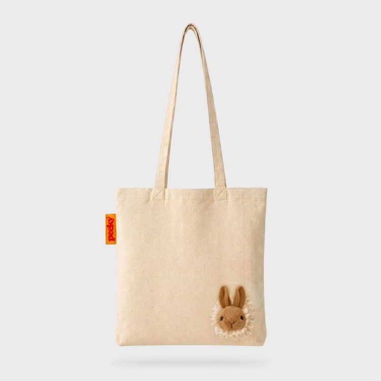 Peeks Tote shopper - Konijn