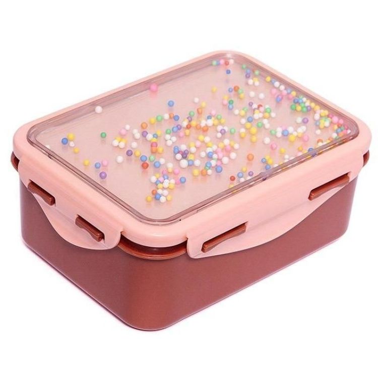 Petit Monkey Lunchbox - Marcaron pops - Desert rose