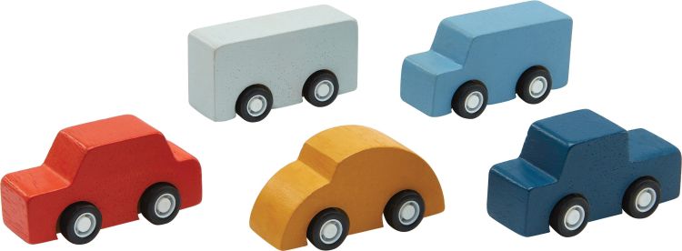 Plan Toys Mini auto's - 5st