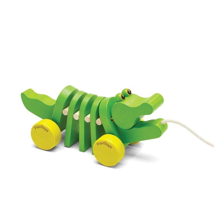 Plan Toys Trekdier - Dansende Alligator