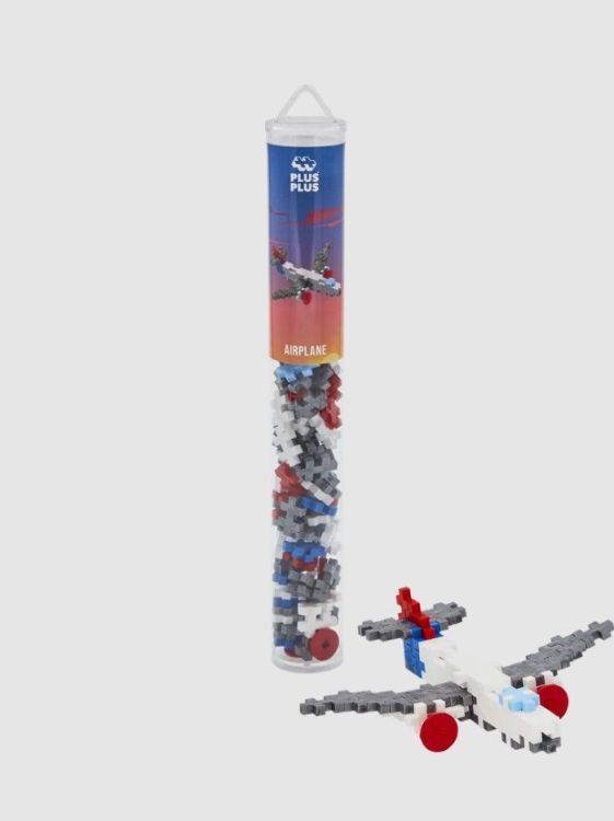 Plus-Plus Bouwblokjes - Airplane - 100pcs Plus-Plus Bouwblokjes - Airplane - 100pcs