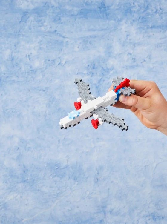 Plus-Plus Bouwblokjes - Airplane - 100pcs