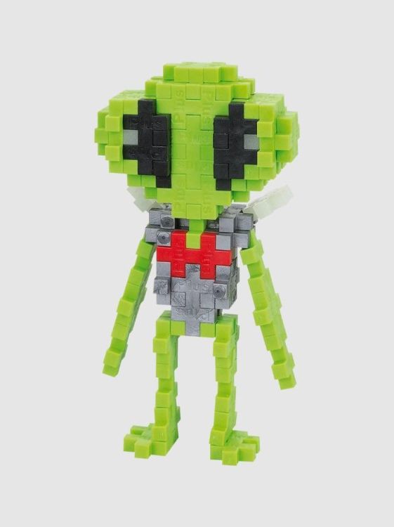 Plus-Plus Bouwblokjes - Alien - 100pcs