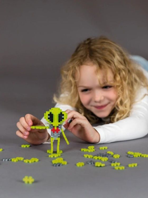 Plus-Plus Bouwblokjes - Alien - 100pcs