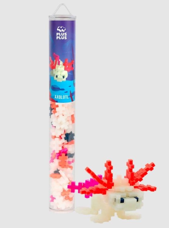 Plus-Plus Bouwblokjes - Axolotl - 100pcs