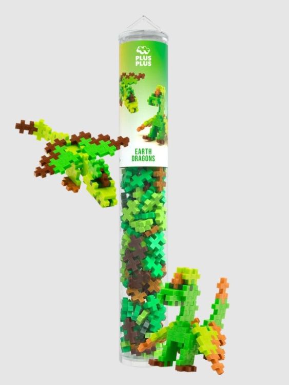 Plus-Plus Bouwblokjes - Earth Dragon - 100pcs Plus-Plus Bouwblokjes - Earth Dragon - 100pcs