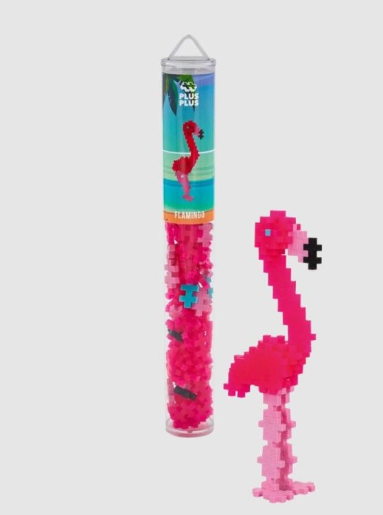 Plus-Plus Bouwblokjes - Flamingo - 100pcs Plus-Plus Bouwblokjes - Flamingo - 100pcs