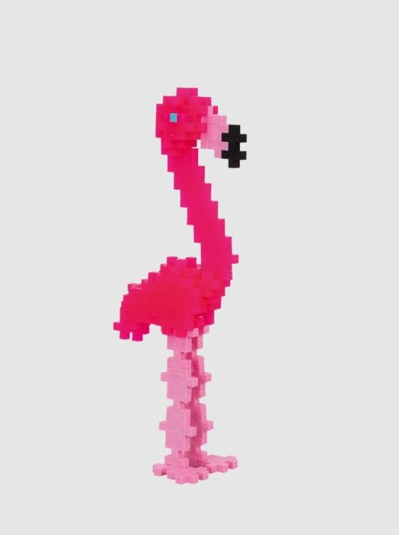 Plus-Plus Bouwblokjes - Flamingo - 100pcs