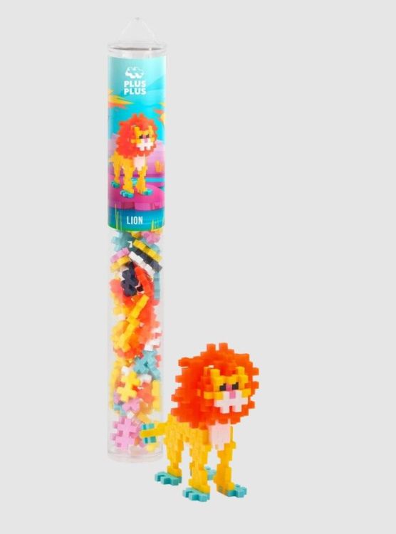 Plus-Plus Bouwblokjes - Leeuw - 100pcs Plus-Plus Bouwblokjes - Leeuw - 100pcs