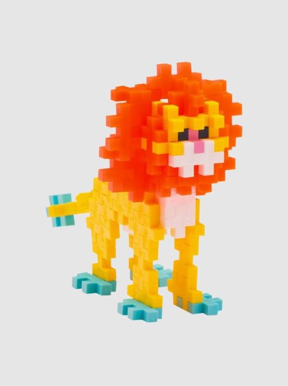 Plus-Plus Bouwblokjes - Leeuw - 100pcs