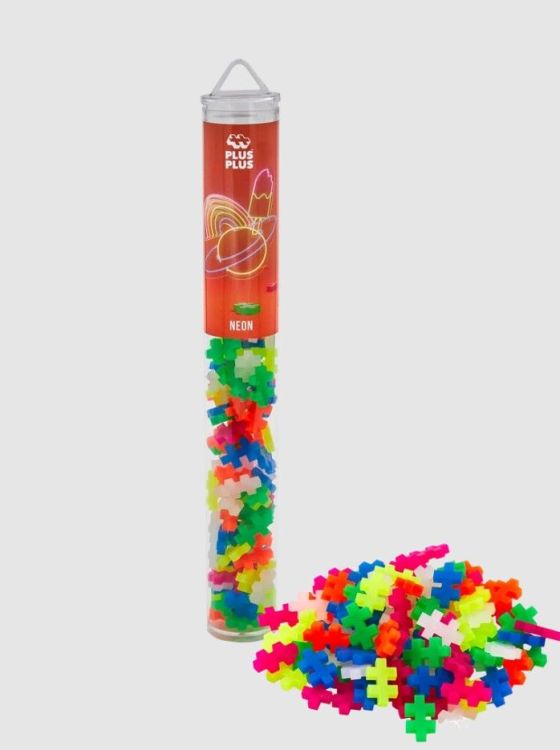 Plus-Plus Bouwblokjes - Neon - 100pcs Plus-Plus Bouwblokjes - Neon - 100pcs
