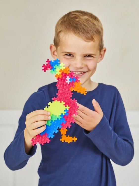 Plus-Plus Bouwblokjes - Neon - 100pcs