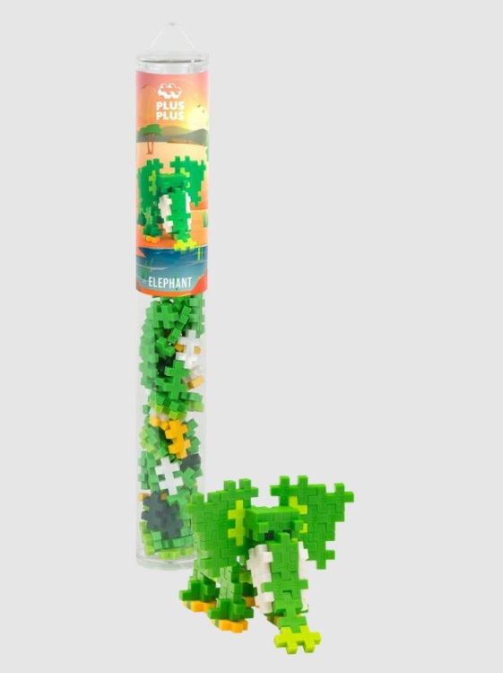 Plus-Plus Bouwblokjes - Olifant - 100pcs Plus-Plus Bouwblokjes - Olifant - 100pcs