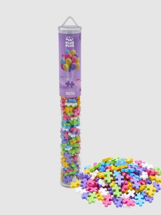 Plus-Plus Bouwblokjes - Pastel - 100pcs Plus-Plus Bouwblokjes - Pastel - 100pcs