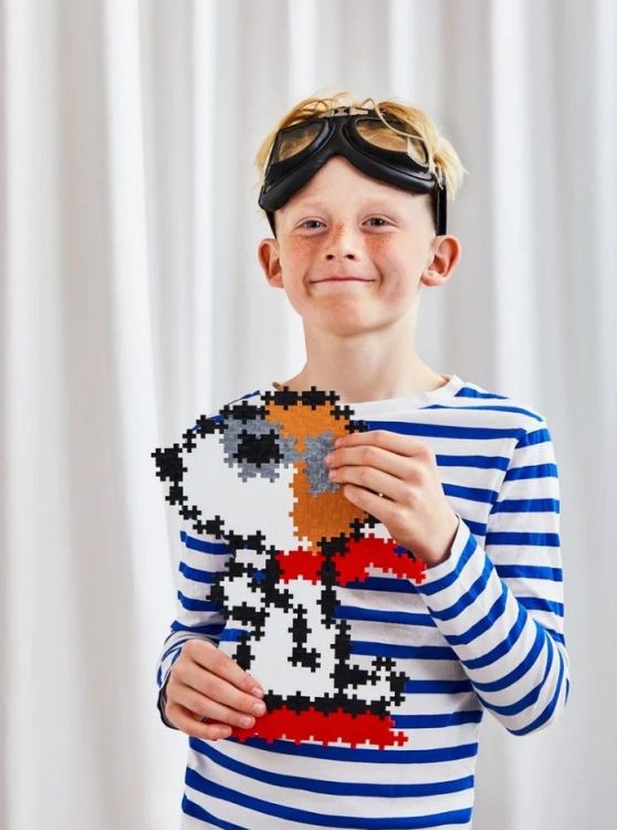 Plus-Plus Bouwblokjes - Peanuts - Flying Ace - 275pcs