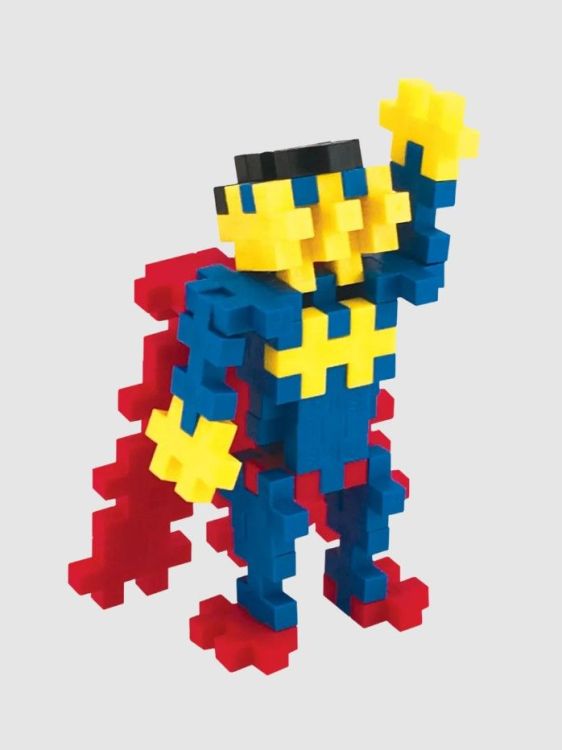 Plus-Plus Bouwblokjes - Superheld - 100pcs