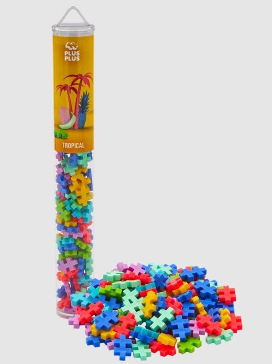 Plus-Plus Bouwblokjes - Tropical - 100pcs Plus-Plus Bouwblokjes - Tropical - 100pcs