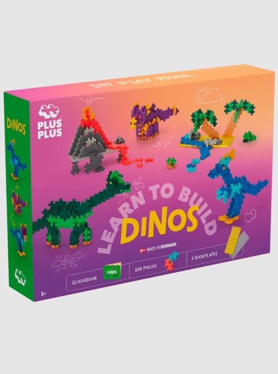 Plus-Plus Bouwpakket - Learn to build - Dinos Plus-Plus Bouwpakket - Learn to build - Dinos