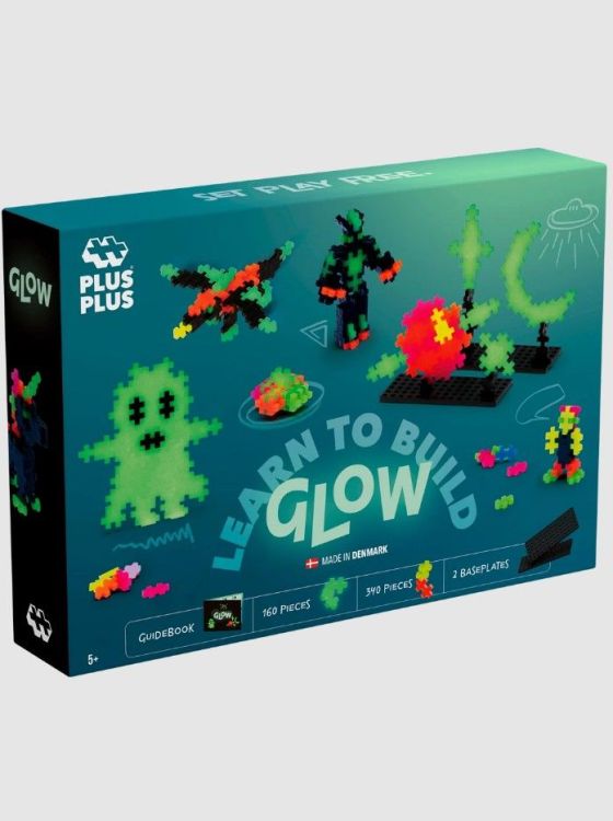 Plus-Plus Bouwpakket - Learn to build - Glow Plus-Plus Bouwpakket - Learn to build - Glow