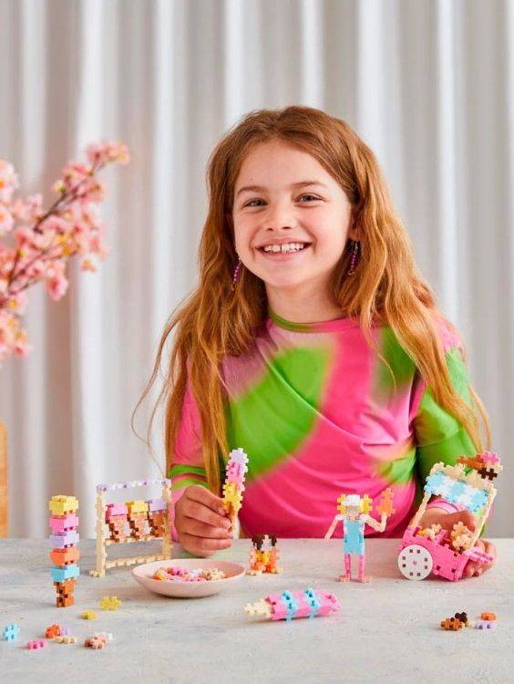 Plus-Plus Bouwpakket - Learn to build - Ice cream