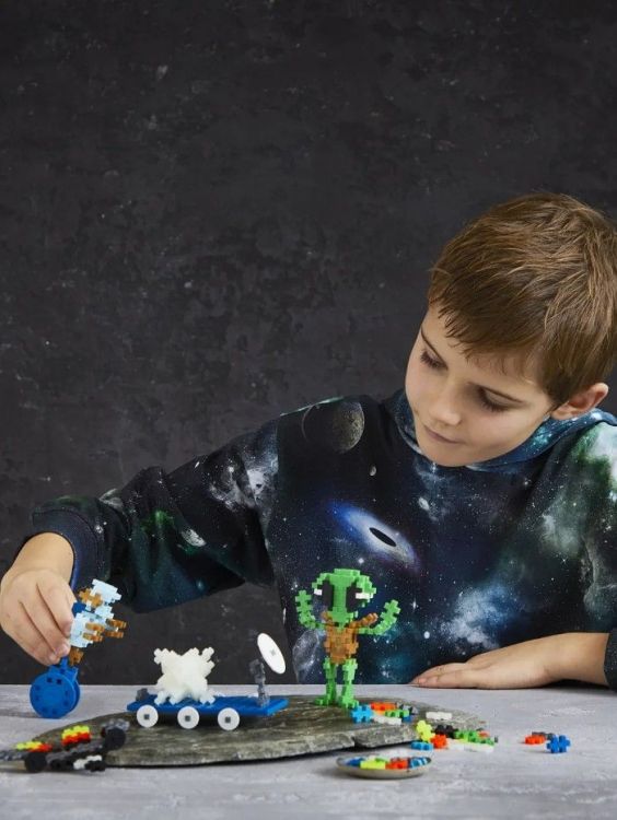 Plus-Plus Bouwpakket - Learn to build - Space
