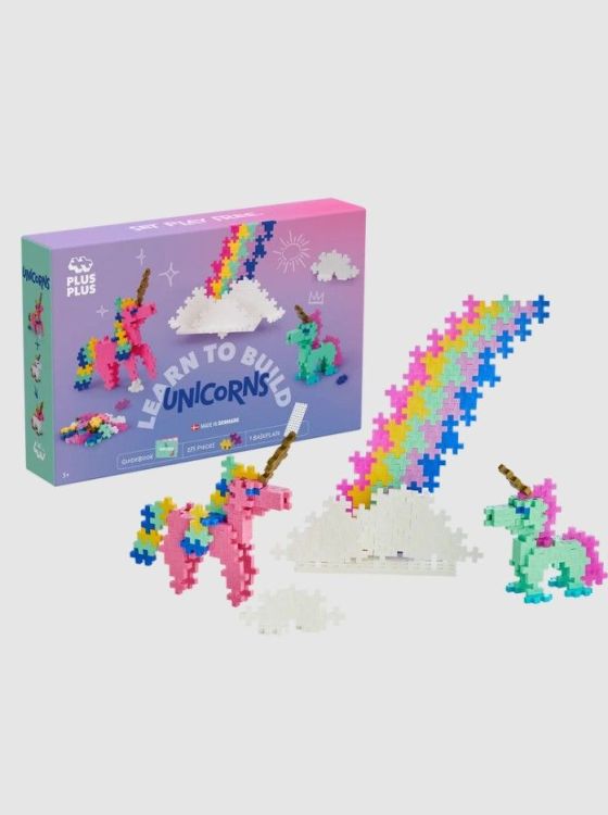 Plus-Plus Bouwpakket - Learn to build - Unicorns Plus-Plus Bouwpakket - Learn to build - Unicorns
