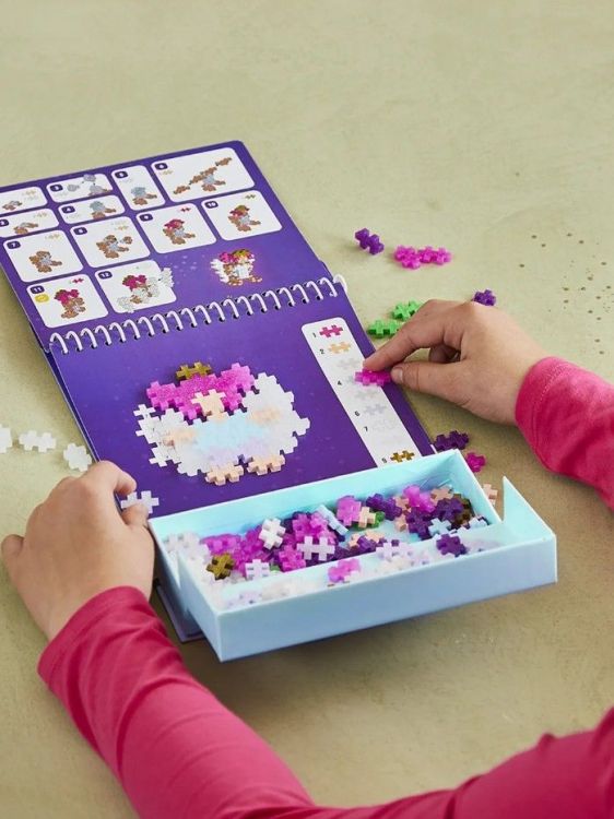 Plus-Plus Puzzel op nummer - Activitypad - Fairy