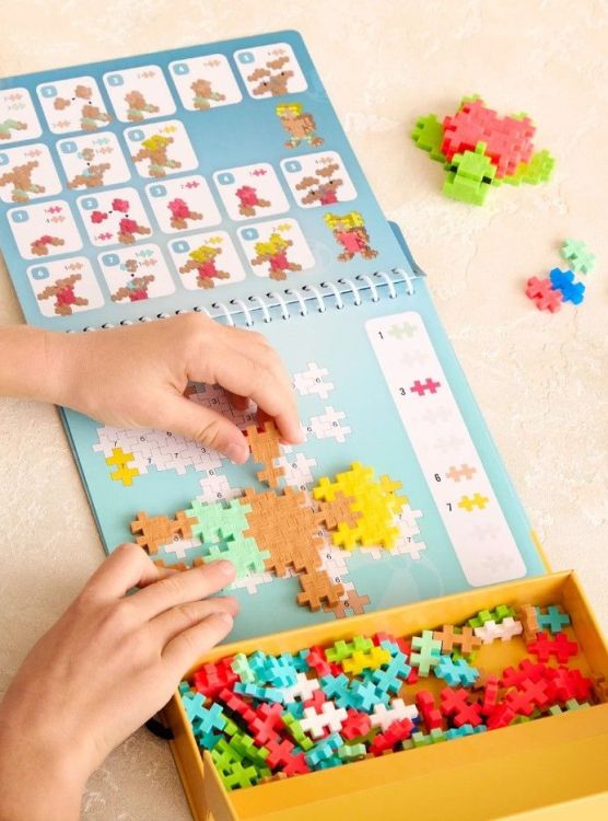 Plus-Plus Puzzel op nummer - Activitypad - Zee