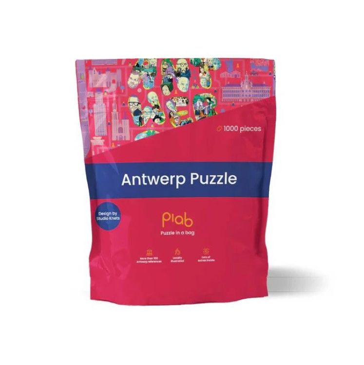 Puzzles in a bag Antwerpen - 1000 stuks Puzzles in a bag Antwerpen - 1000 stuks