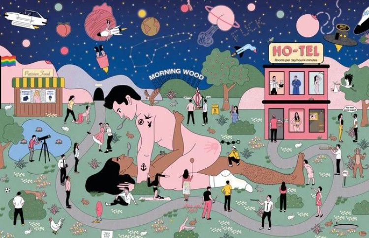 Puzzles in a bag Puzzle & chill - 1000 stuks (18+)