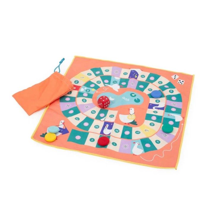 Quut 2-in-1 spel - Ganzenbord / Slangen en ladders