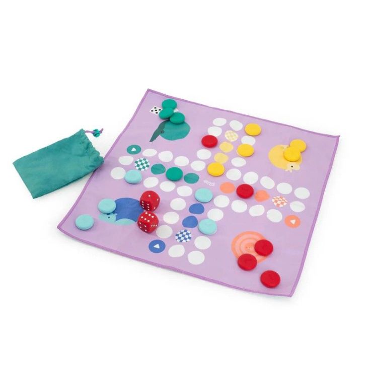 Quut 2-in-1 spel - Mens erger je niet / tic tac toe