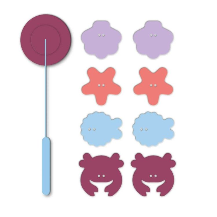 Quut Bad Stickers Vissen - Seaside