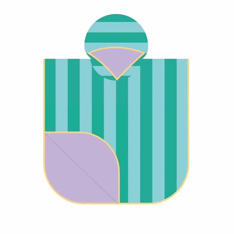 Quut Strandponcho - Lagoon
