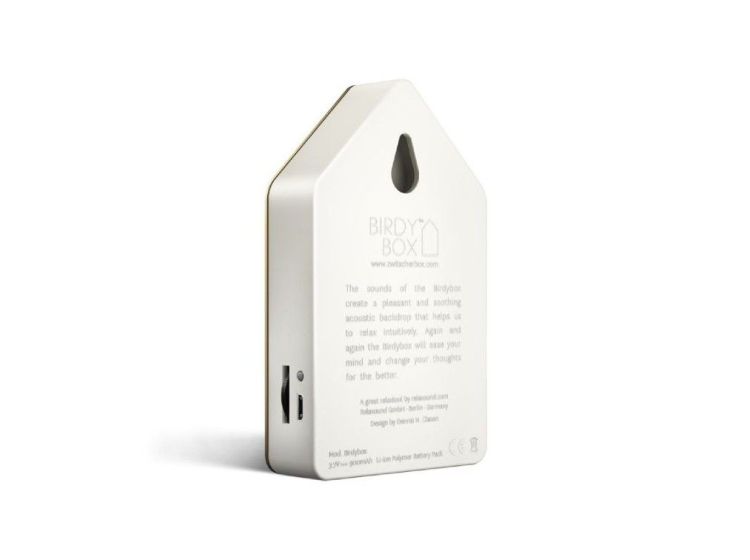 Relaxound Birdybox - Golden Brass