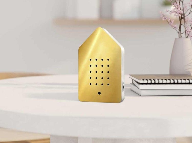 Relaxound Birdybox - Golden Brass