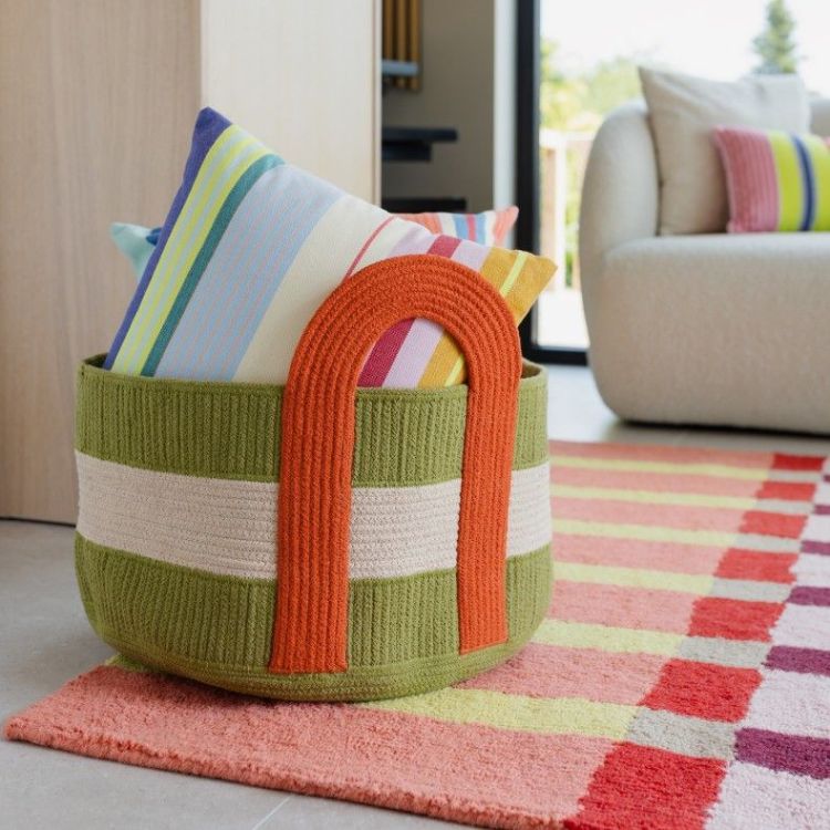 Remember Basket tas - Colombo Flat - Green