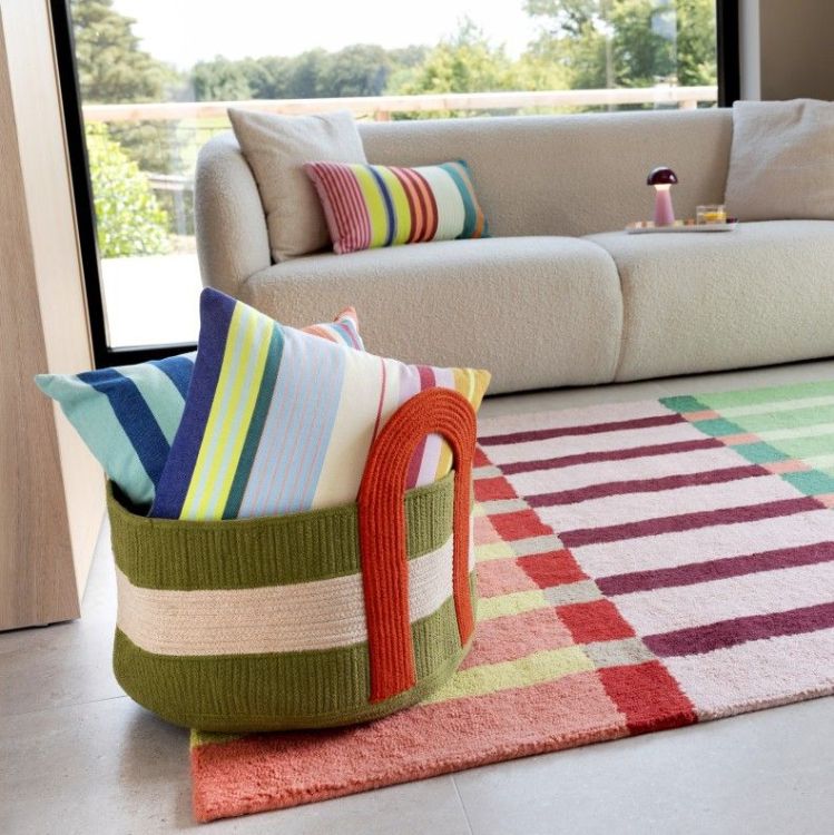 Remember Basket tas - Colombo Flat - Green
