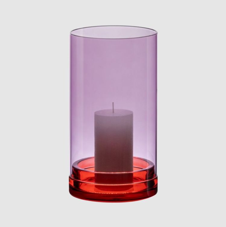 Remember Glas lantaarn Lucius - Violett