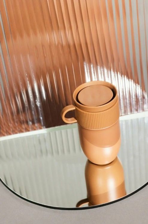 Sagaform Travel mug - Ted - Fudge