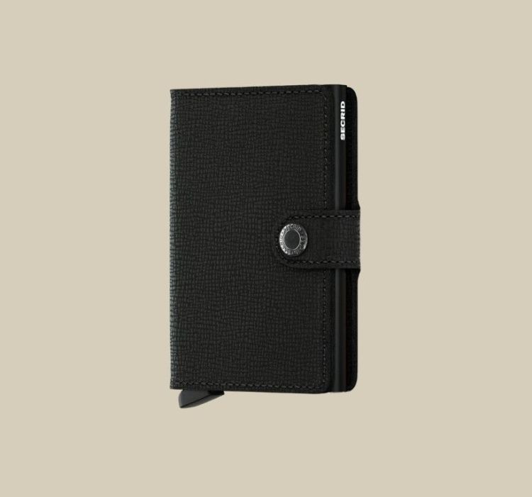 Secrid Mini wallet - Crisple black