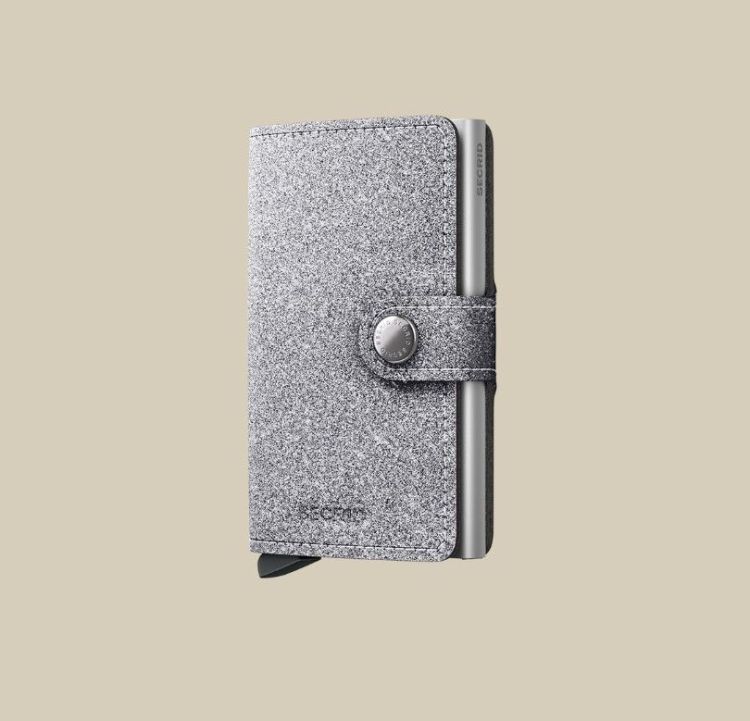 Secrid Mini wallet - Gliter silver