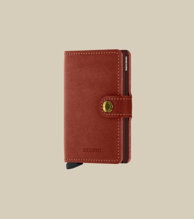 Secrid Mini wallet - original cognac