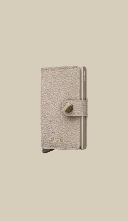 Secrid Mini wallet - Pebble latte