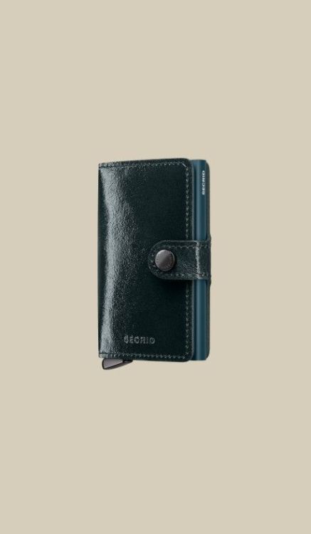 Secrid Mini wallet Premium - Naplak Bottle Green