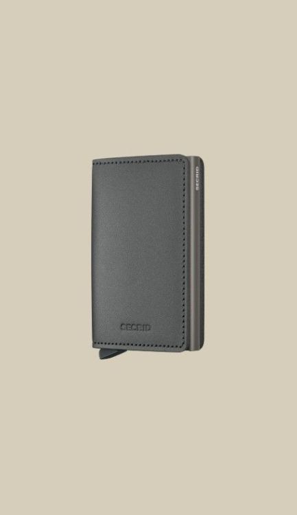 Secrid Slim wallet - Satin Steel