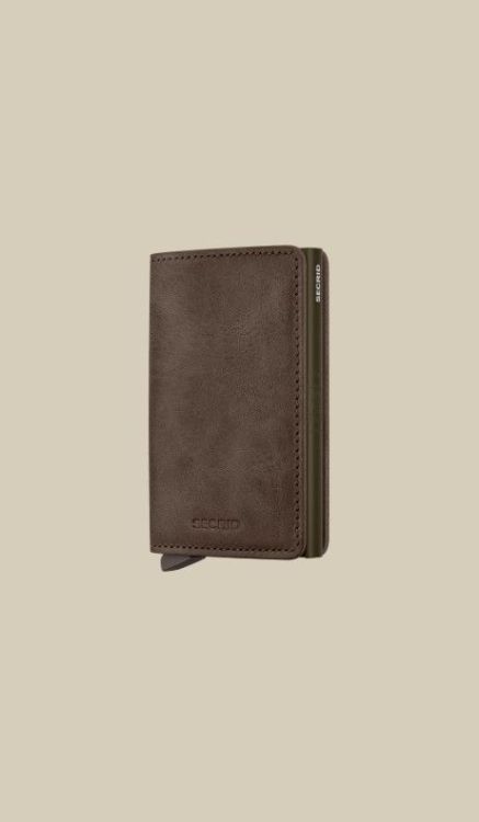 Secrid Slim wallet - vintage oak