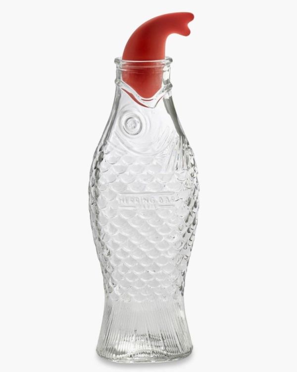 Serax Flessenstop - Fish Fish - Rood