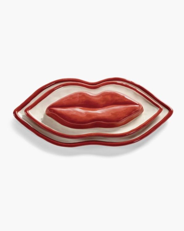 Serax Serveerbordjes - Wouters & Hendrix - Lips - Set van 3